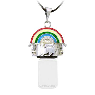 Rainbow Urn Necklace